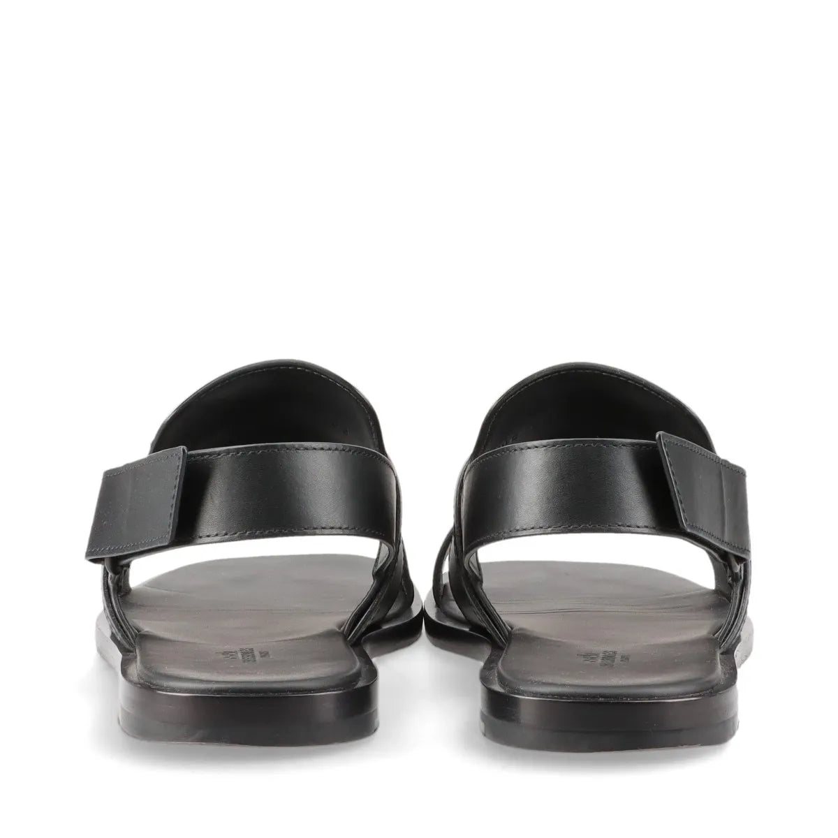 Hermès Constance Leather Sandal Black