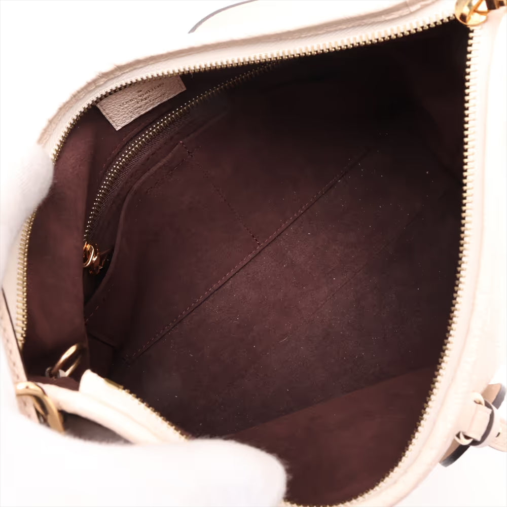 Louis Vuitton Monogram Empreinte CarryAll PM Creme