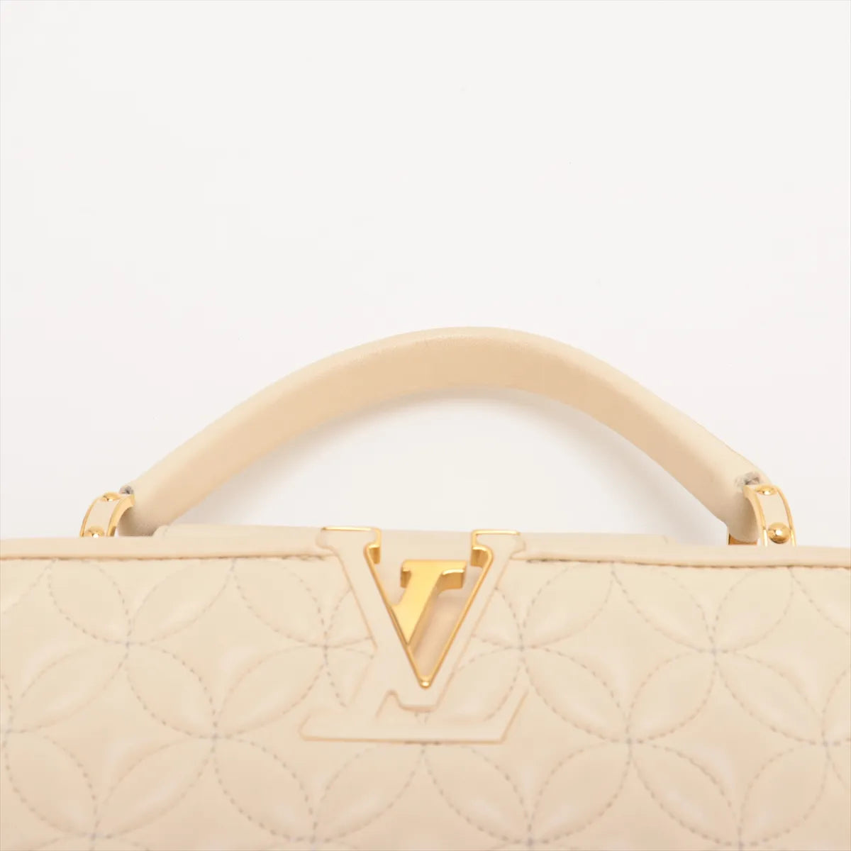 Louis Vuitton Quilted Capucines BB Beige *PREORDER*