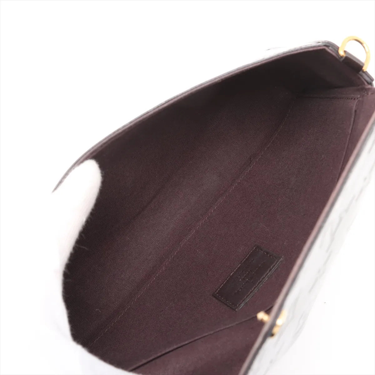 Louis Vuitton Vernis Pochette Félicie Brown
