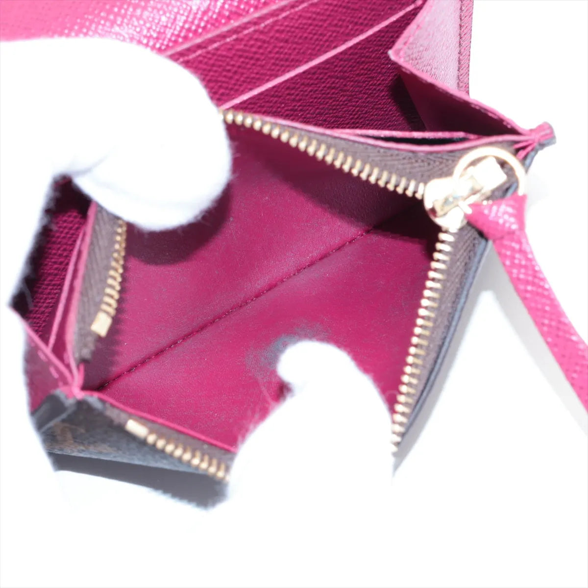 Louis Vuitton Monogram Rosalie Coin Purse Fuschia