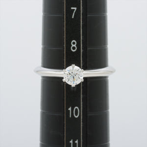 Top rated Tiffany & Co. Solitaire Diamond Engagement Ring Platinum .4 CT