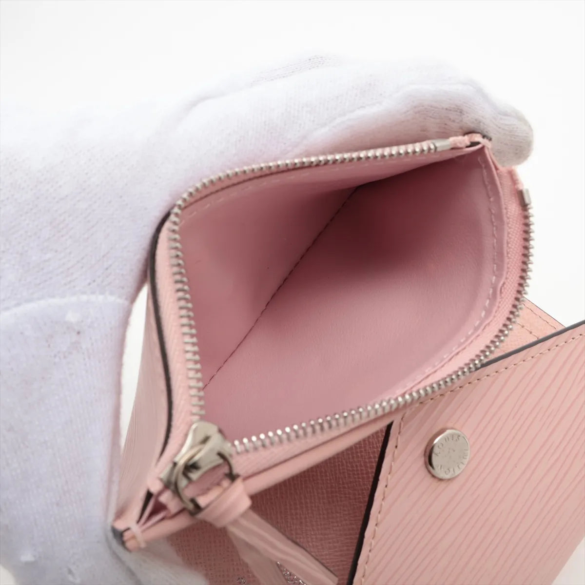 Louis Vuitton Epi Victorine Compact Wallet Pink