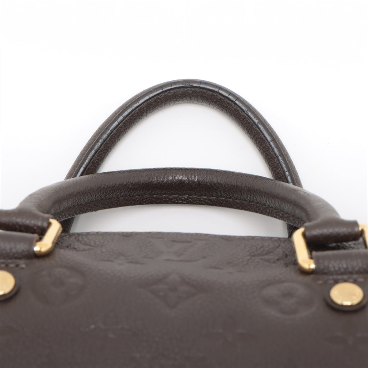 Louis Vuitton Monogram Empreinte Speedy 25 Terre Brown