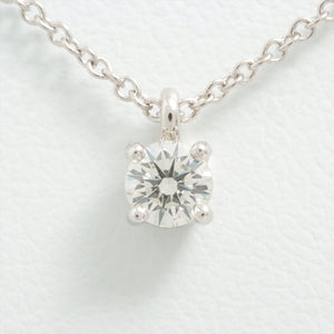 Tiffany & Co. Solitaire Diamond Necklace Platinum