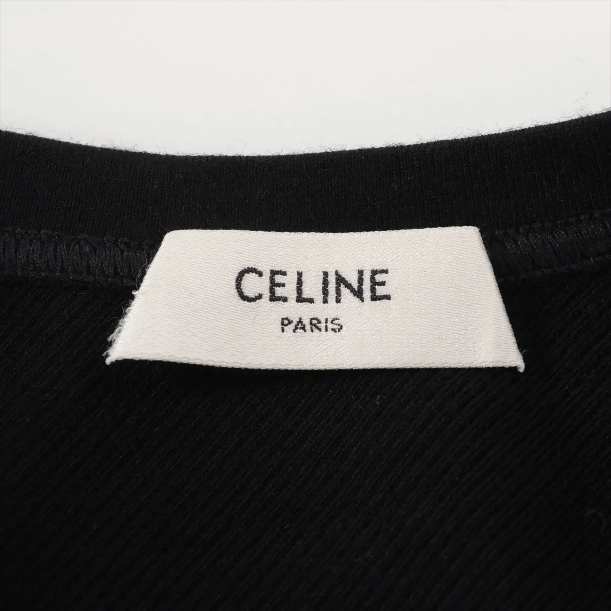 Celine Triomphe Wool Nylon Bodysuit Black