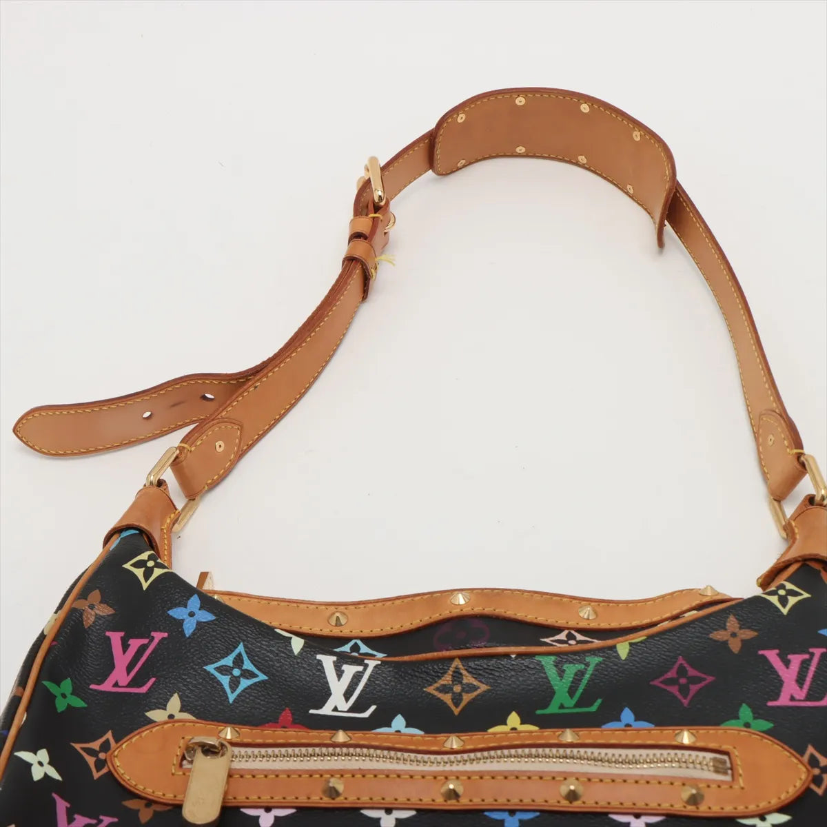 Louis Vuitton Monogram Multicolor Boulogne Black