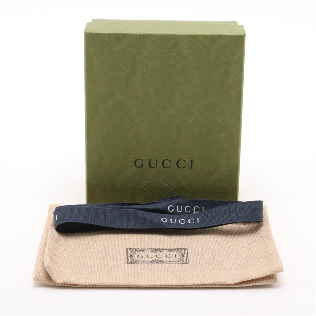 Gucci GG Supreme Leather Coin Purse Beige