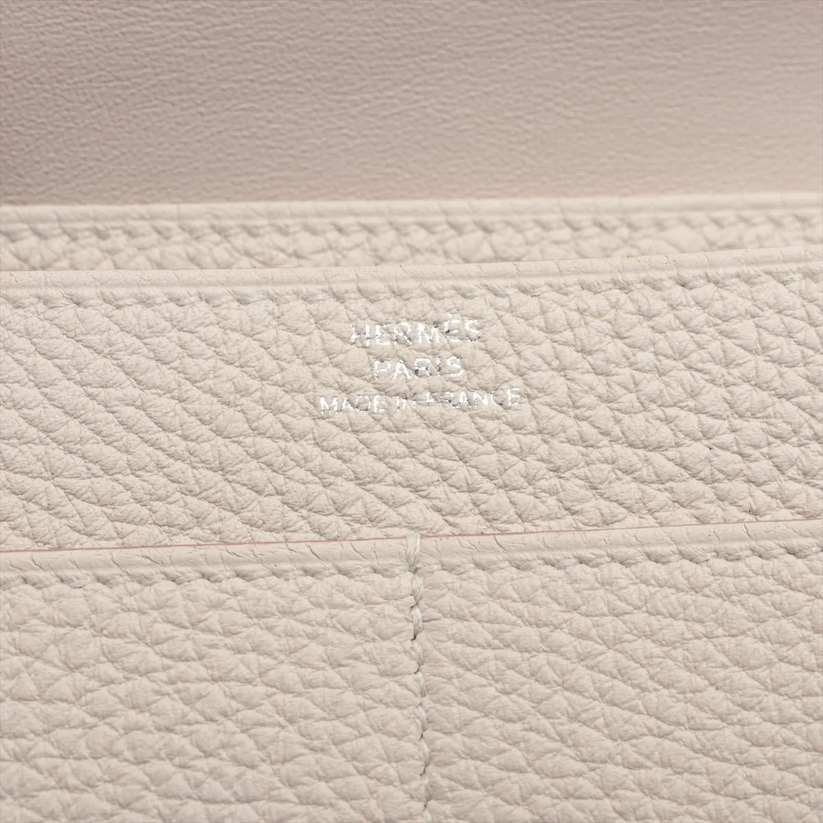 Hermès Dogon Togo GM Long Wallet Beton