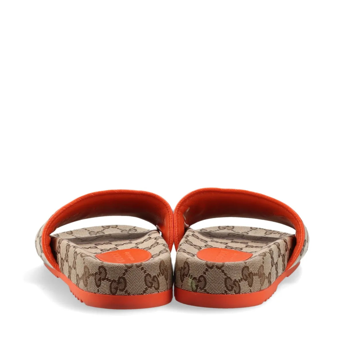 Gucci x North Face GG Canvas Mens Sandal Beige x Orange