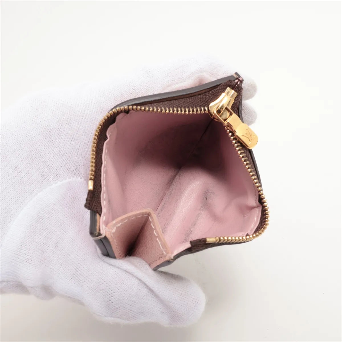 Louis Vuitton Monogram Portefeuille Zoe Rose Ballerine