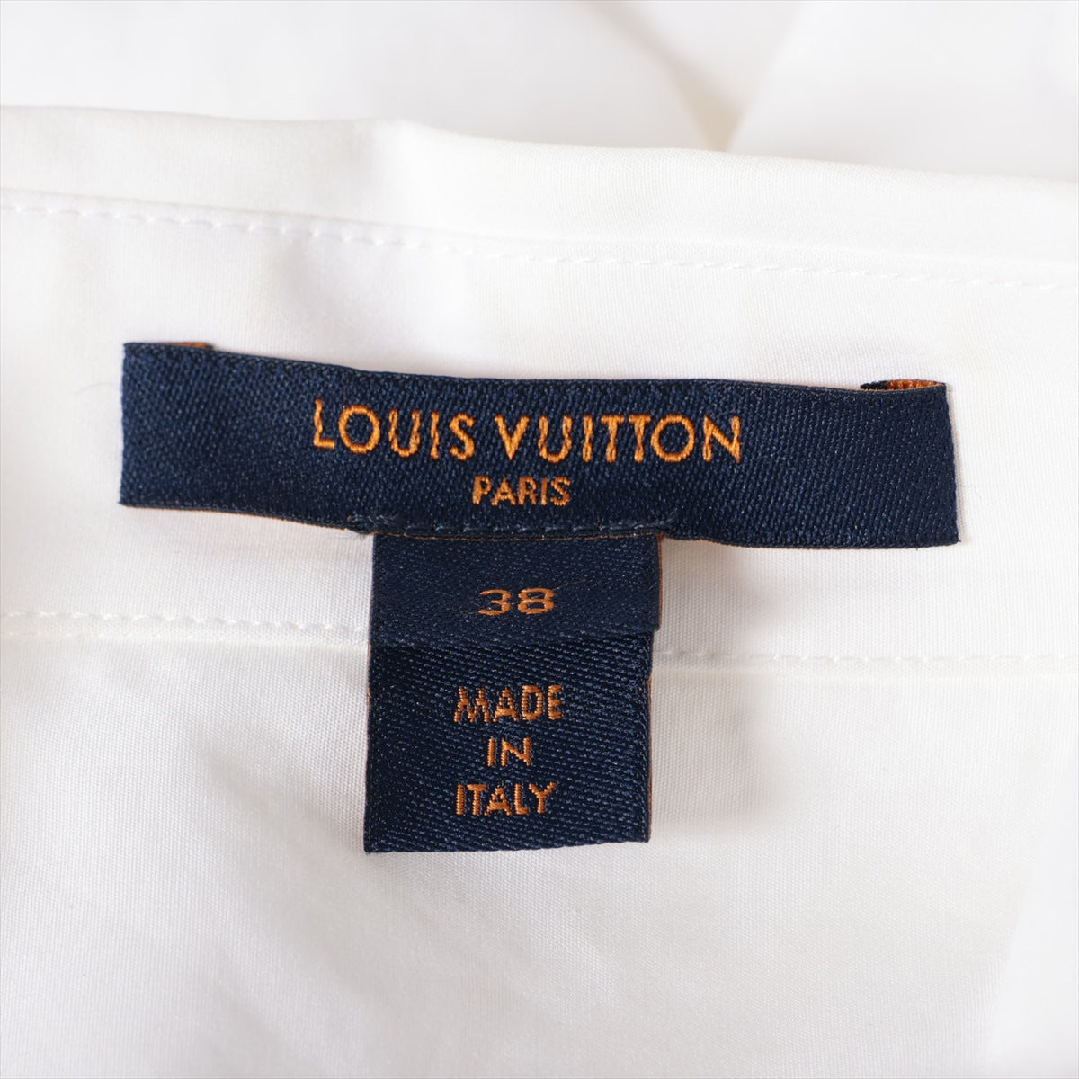 Louis Vuitton Long Sleeve Polo Dress White