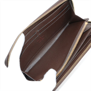 Louis Vuitton Damier Ebene Zippy Long Wallet