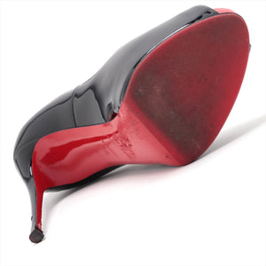 Luxury Christian Louboutin Patent Leather Open-toe Pump