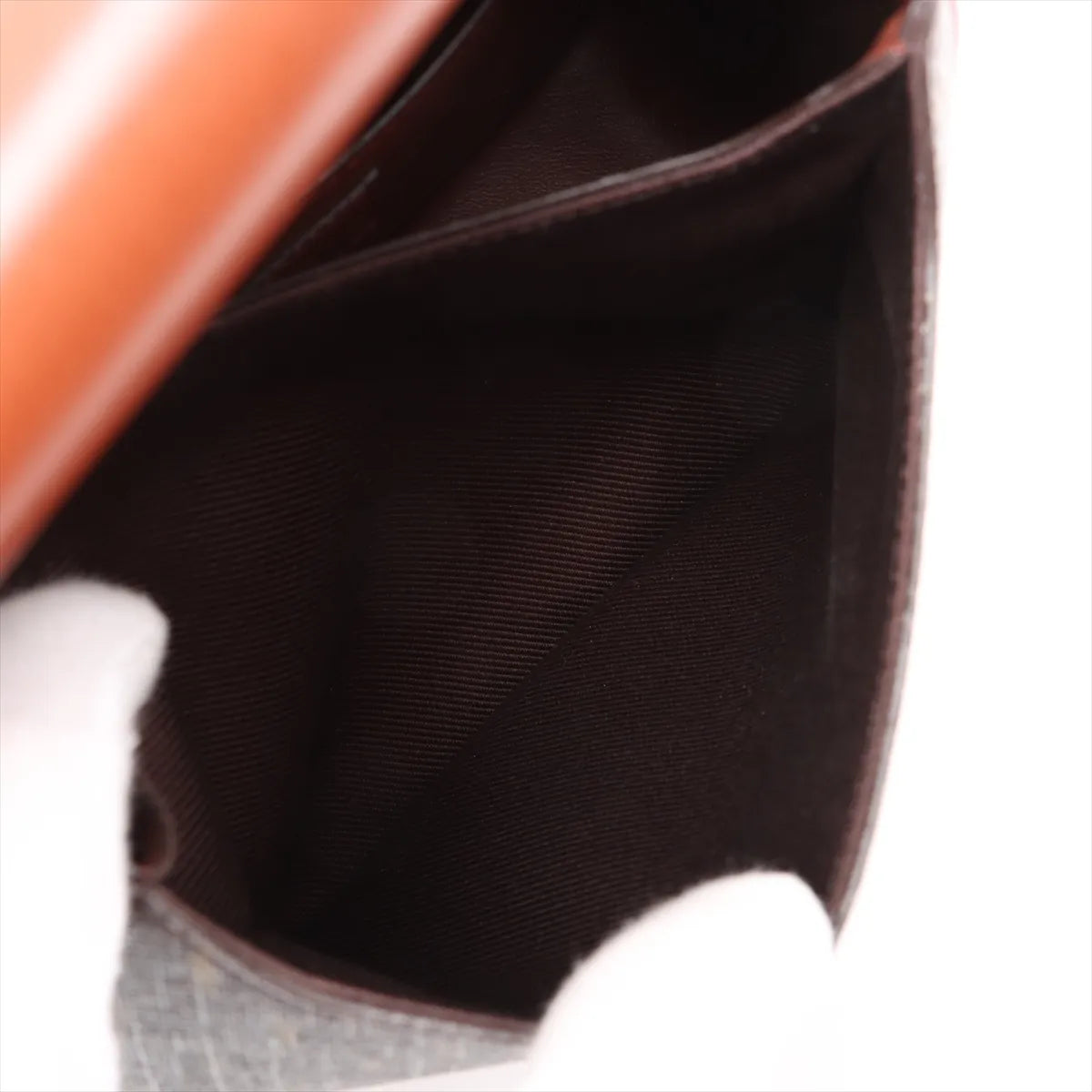 Saint Laurent Paris Monogram Medium Shoulder Bag Brown