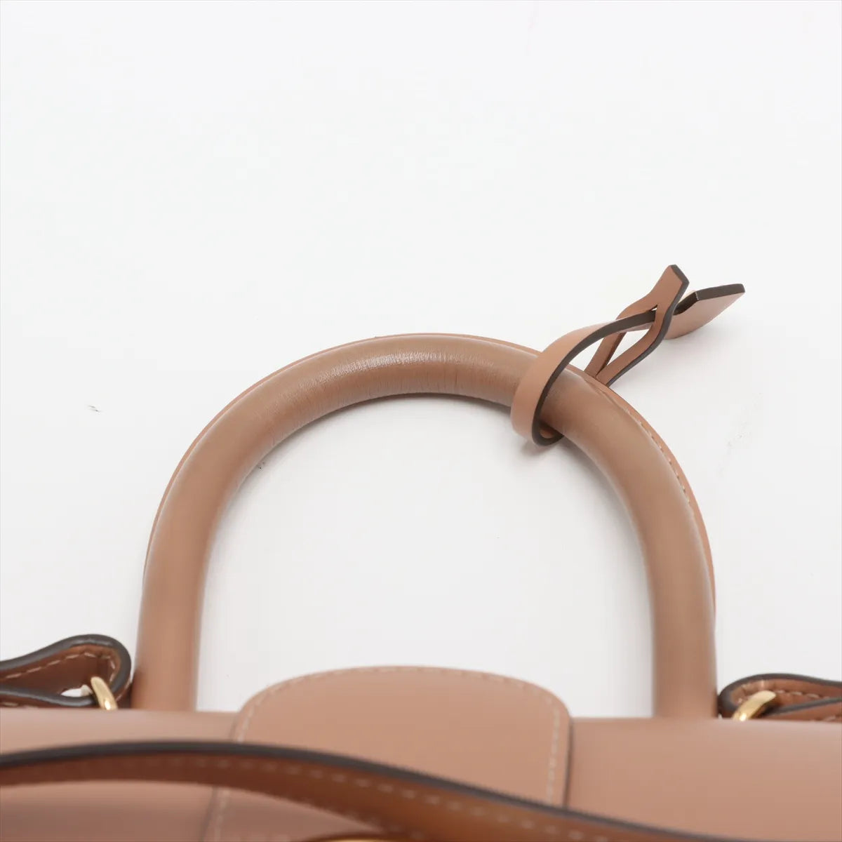 Delvaux Brillant Mini Leather Two-Way Handbag Pink