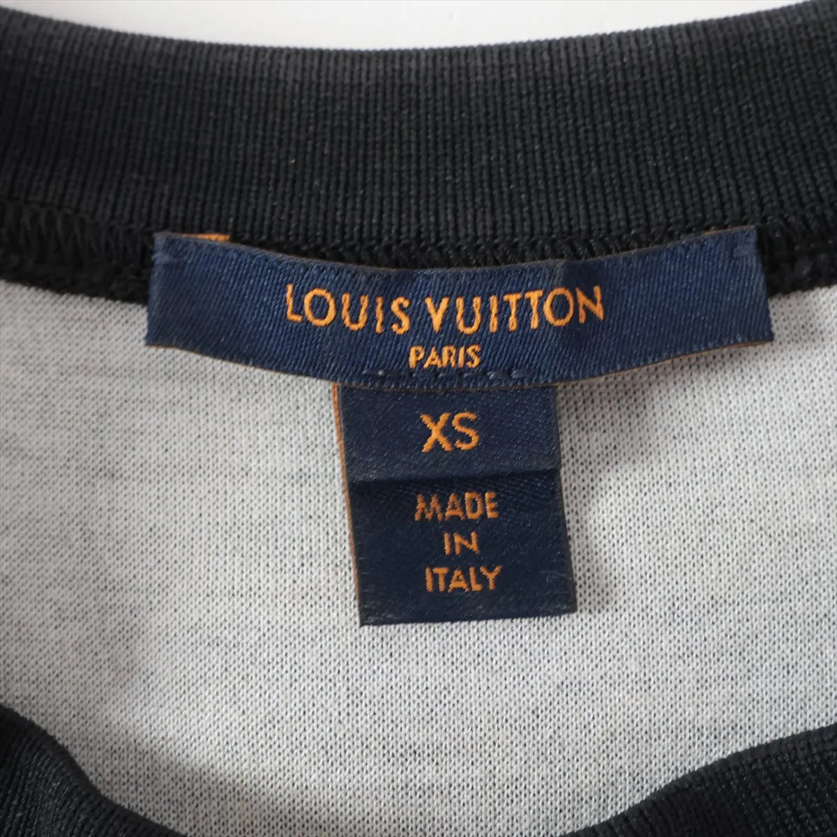 Louis Vuitton Cotton Nylon Dress Navy Blue