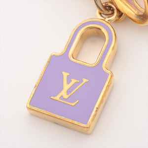 Louis Vuitton  Monogram Lock it Bracelet Multicolor White