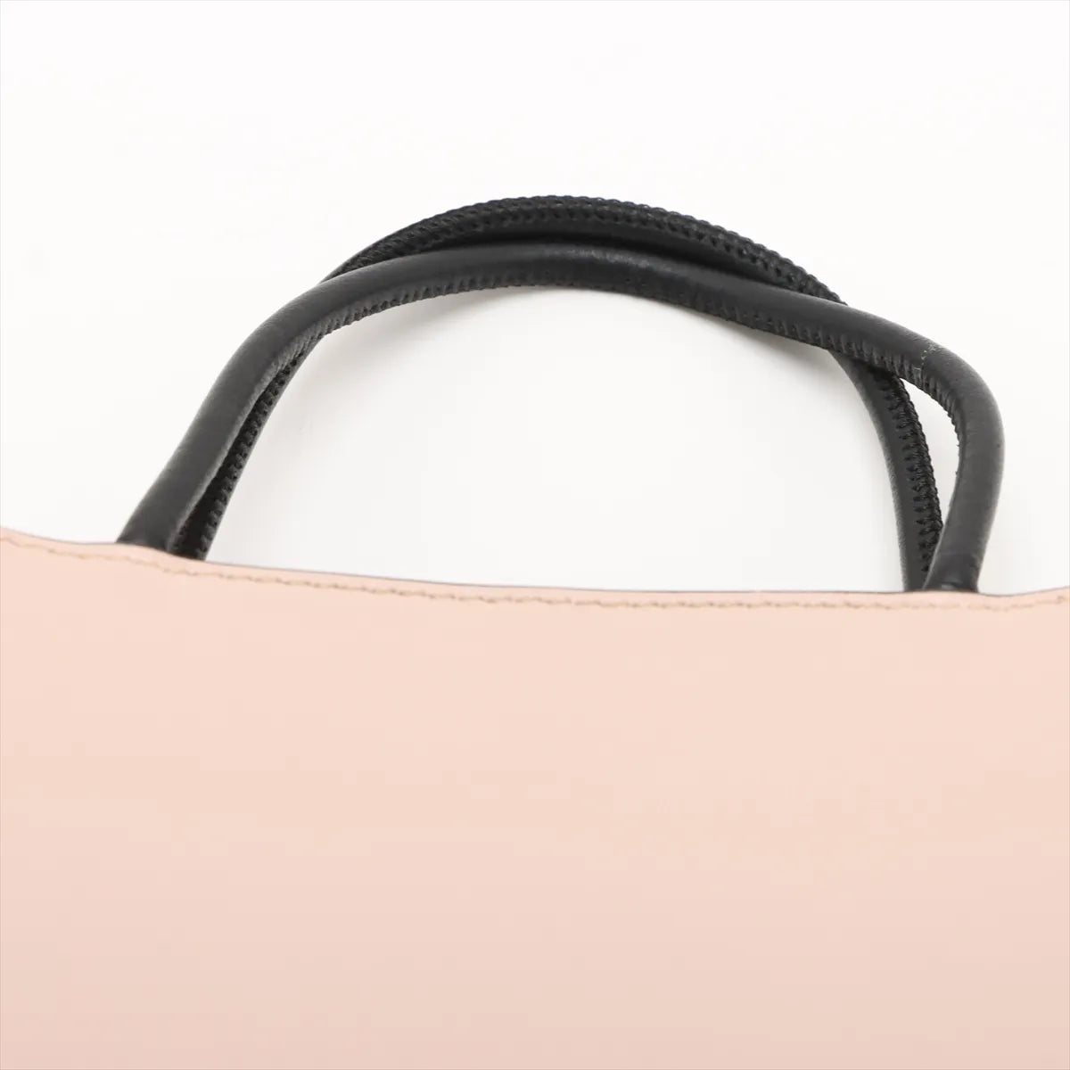 Fendi Vertical Leather Two-Way Shoulder Bag Pink