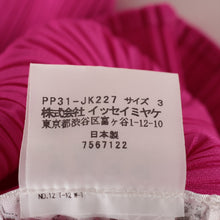 Load image into Gallery viewer, Pleats Please Issey Miyake  Long Sleeve Blouse Hot Pink