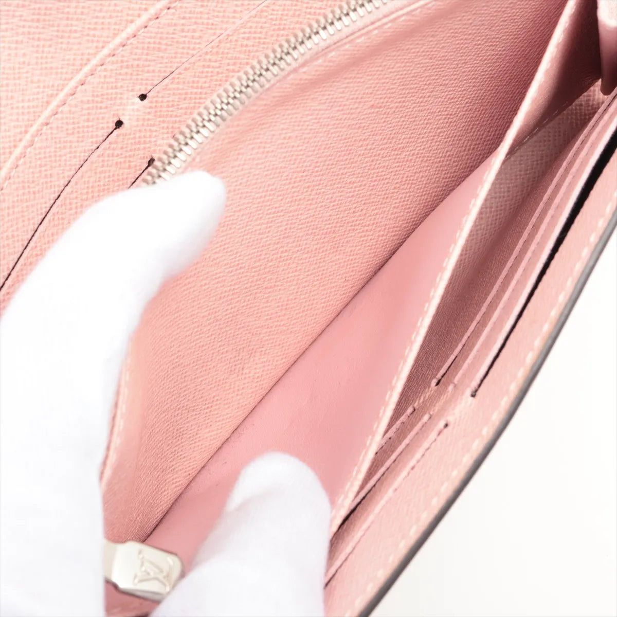 Louis Vuitton Epi Portefeuille Sarah Long Wallet Pink