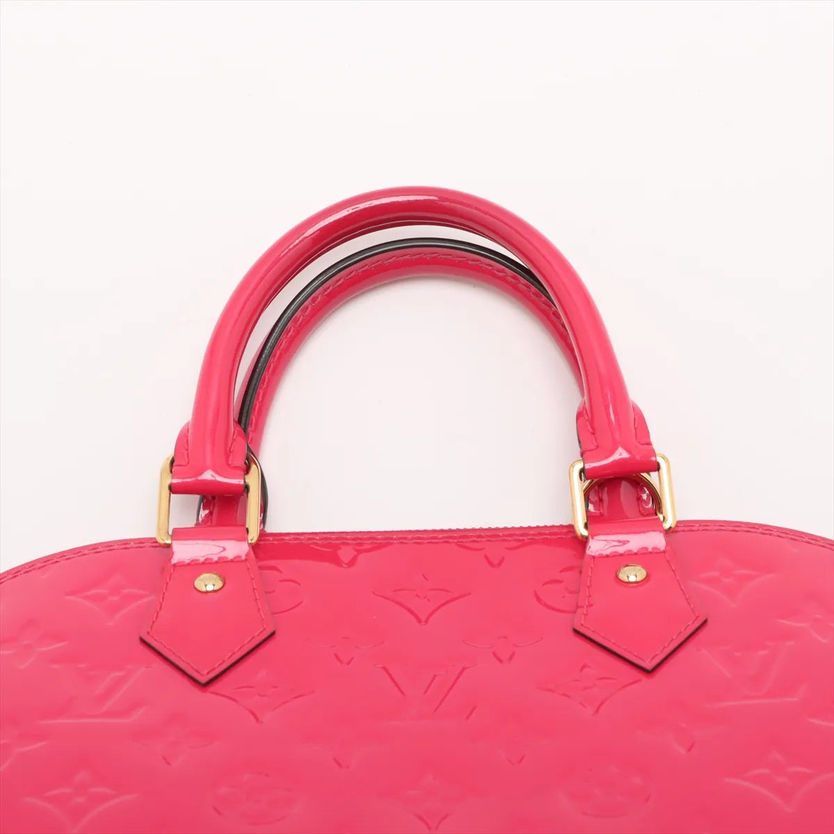 Louis Vuitton Monogram Vernis Alma PM Pink