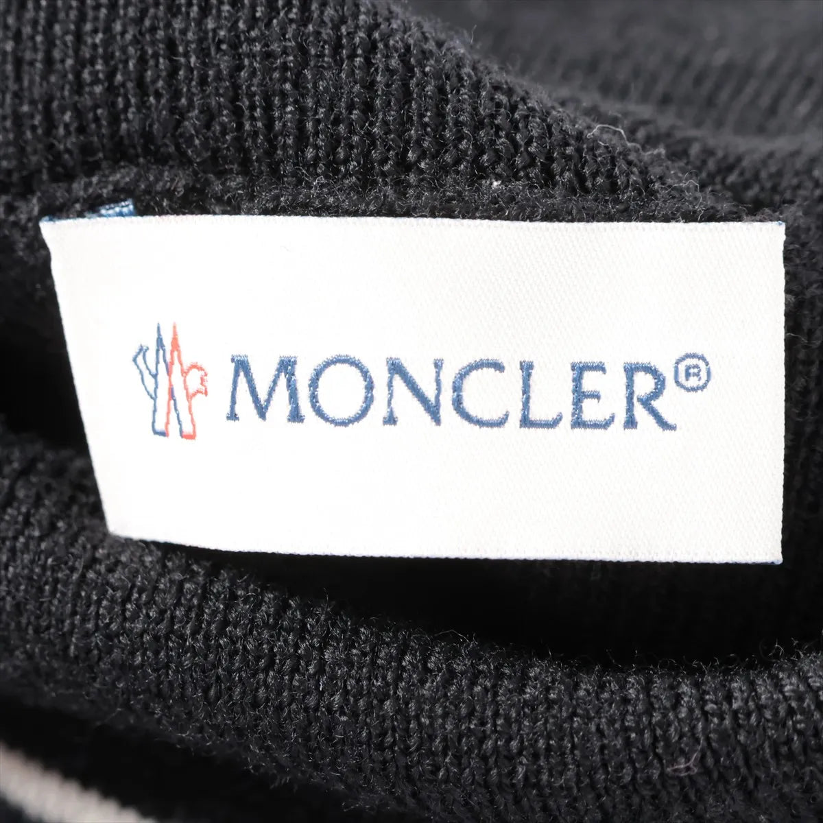 Moncler Abito Wool & Polyester Dress Black