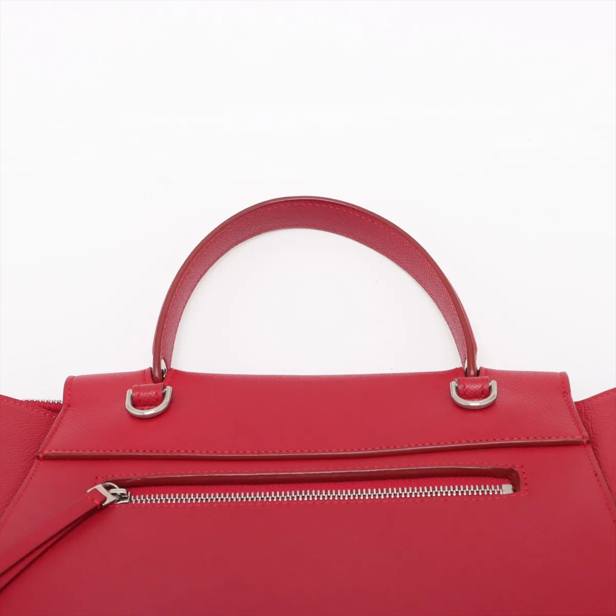Celine Micro Leather Two-Way Belt Bag Red