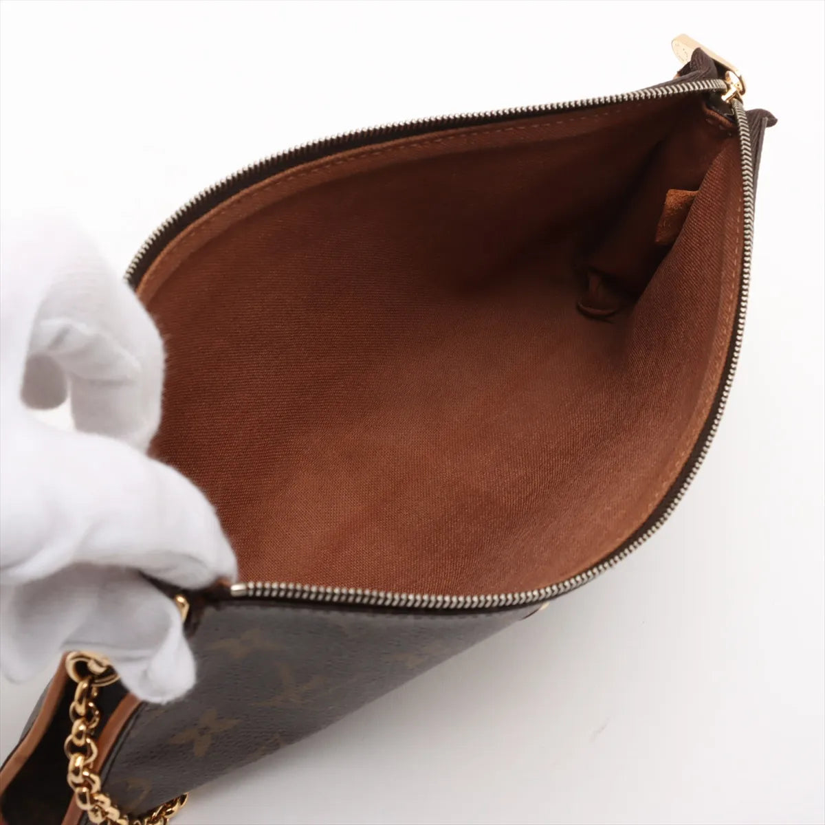 Top rated Louis Vuitton Monogram Pochette Eva