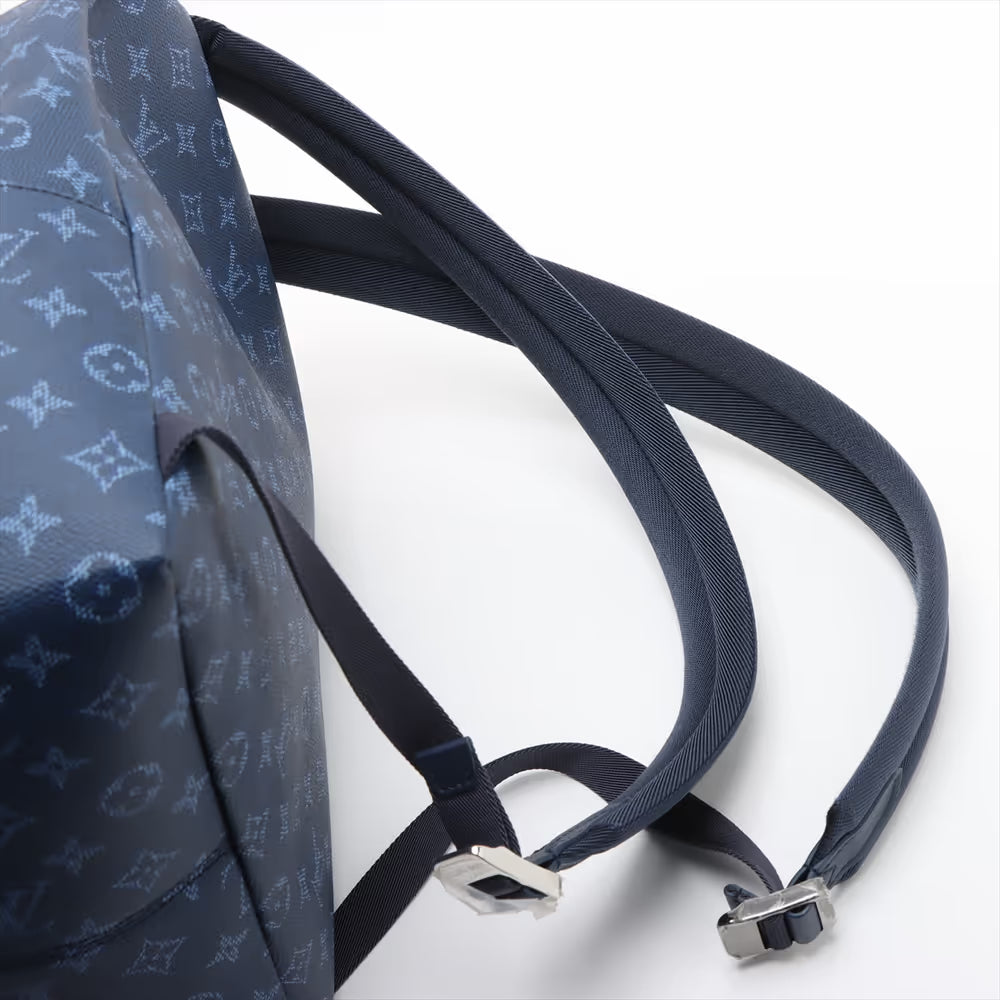 Louis Vuitton Monogram Heritage Discovery Backpack PM Blue