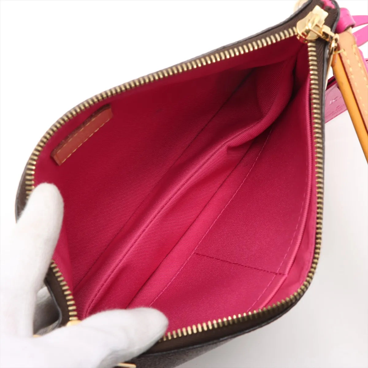 Louis Vuitton Monogram Loretta Shoulder Bag Brown