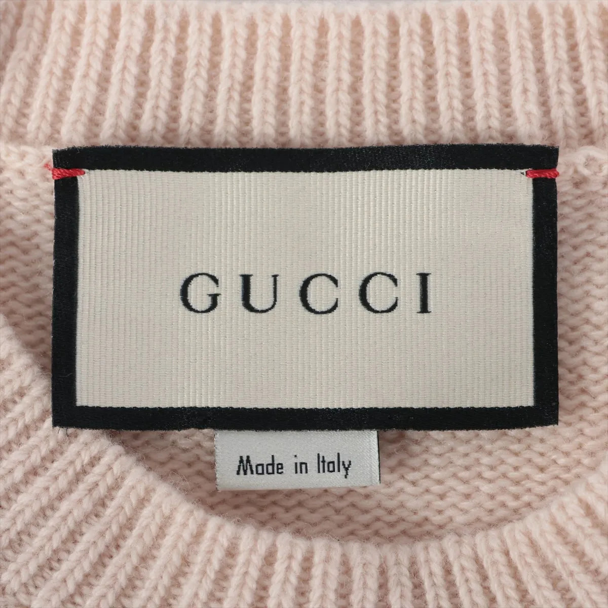 Gucci Cherry Beverly Hills Wool Knit Beige
