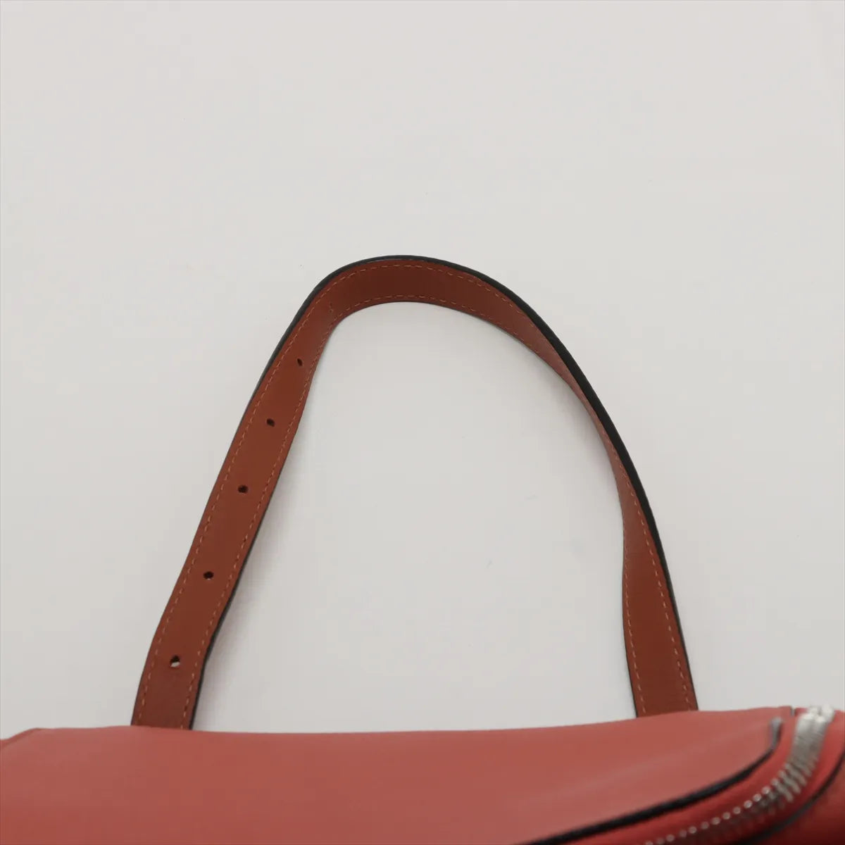 Loewe Goya Leather Backpack Orange