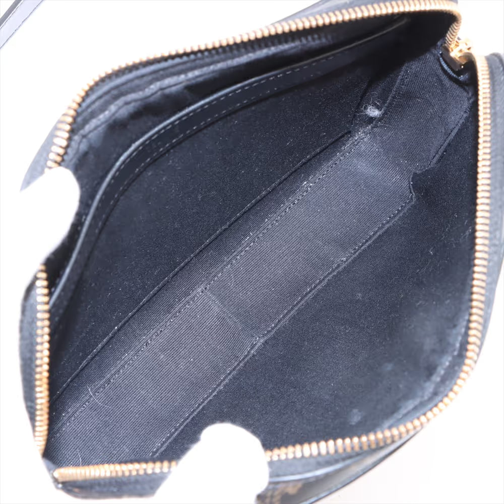 Celine Triomphe Medium Messenger Bag Black
