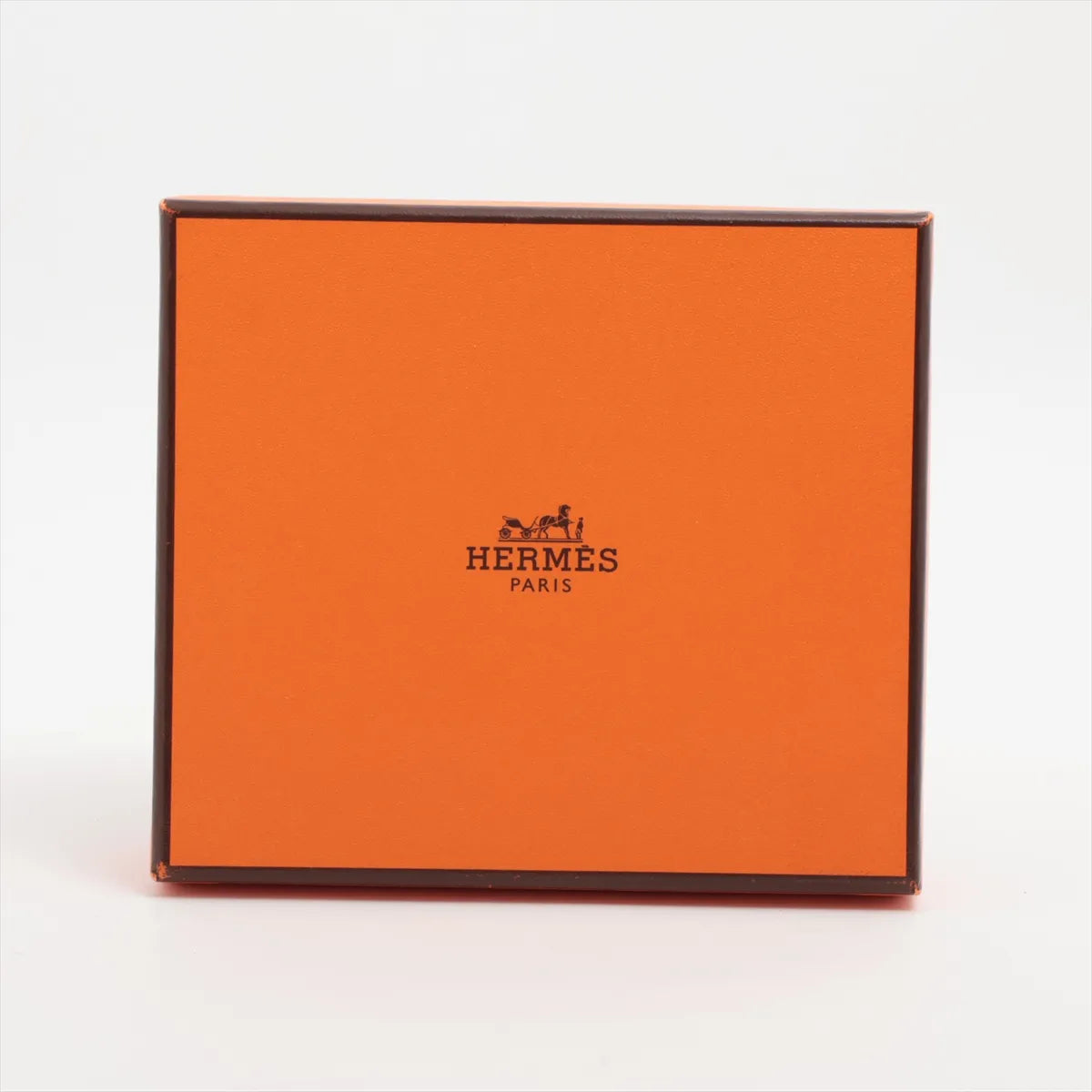 Hermès Citizen Twill Compact Card Holder Black
