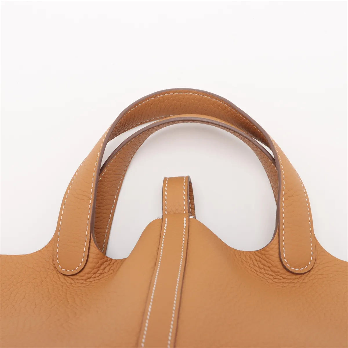 Hermes Picotin Lock 18 PM Taurillon Clemence Natural Sable