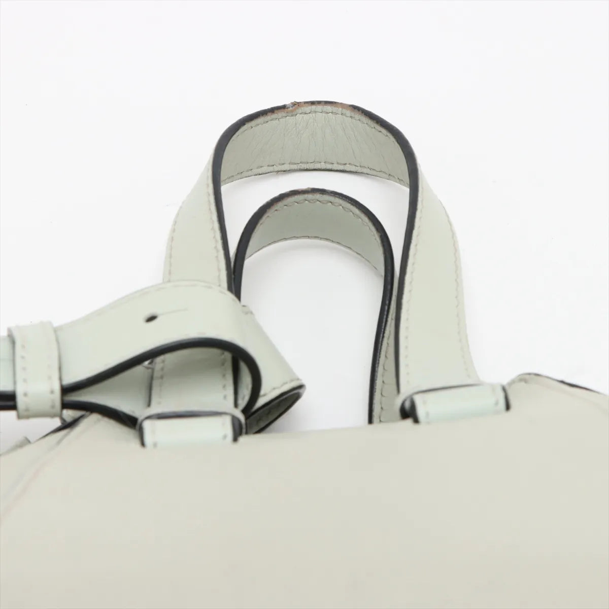 Loewe Hammock Small Leather Two-Way Handbag Green