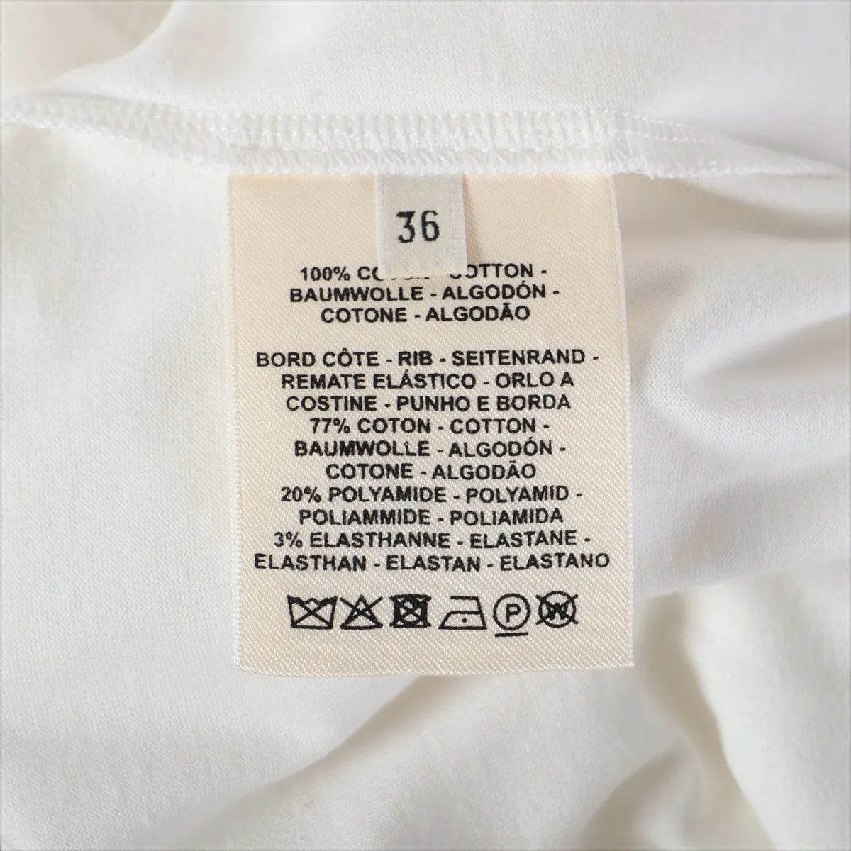 Hermès Chaîne d'Ancre Cotton T-shirt White