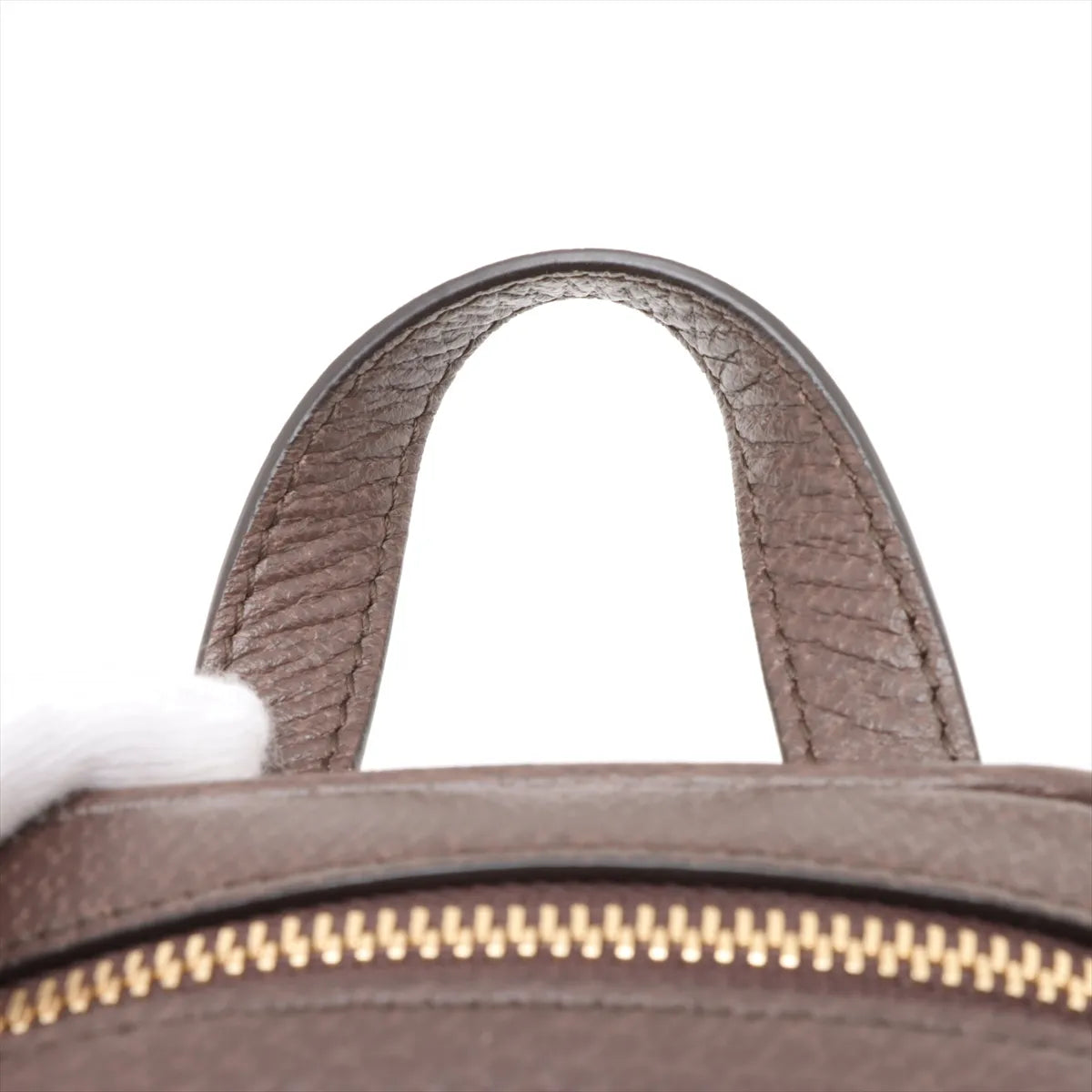 Gucci Jumbo GG Canvas Leather Shoulder Bag Beige