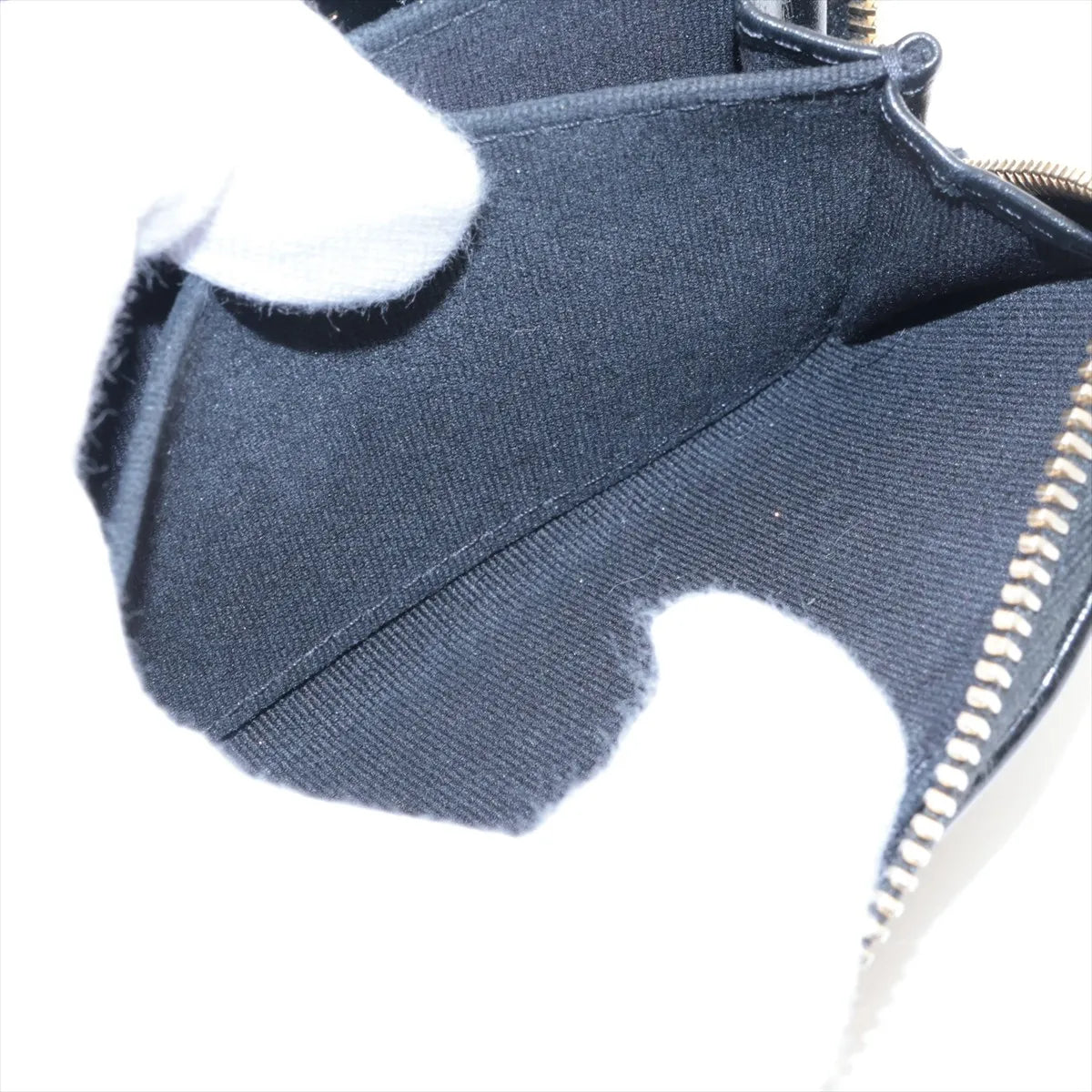 Chanel CC Logo Matelasse Lambskin Coin Purse Black