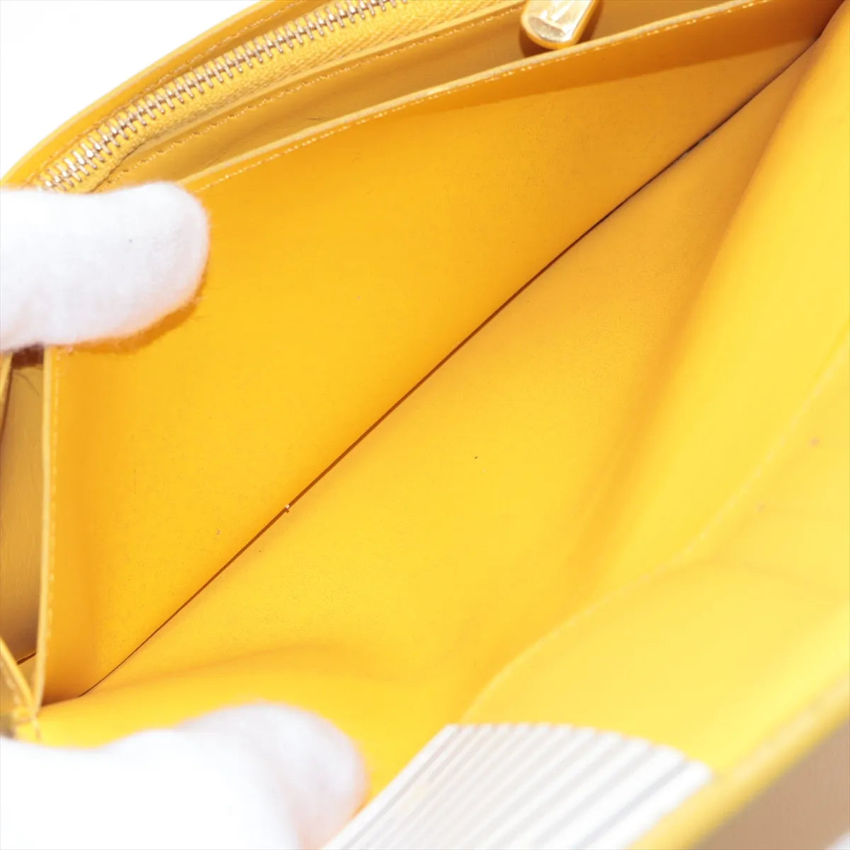 Louis Vuitton Epi Brazza Wallet Yellow