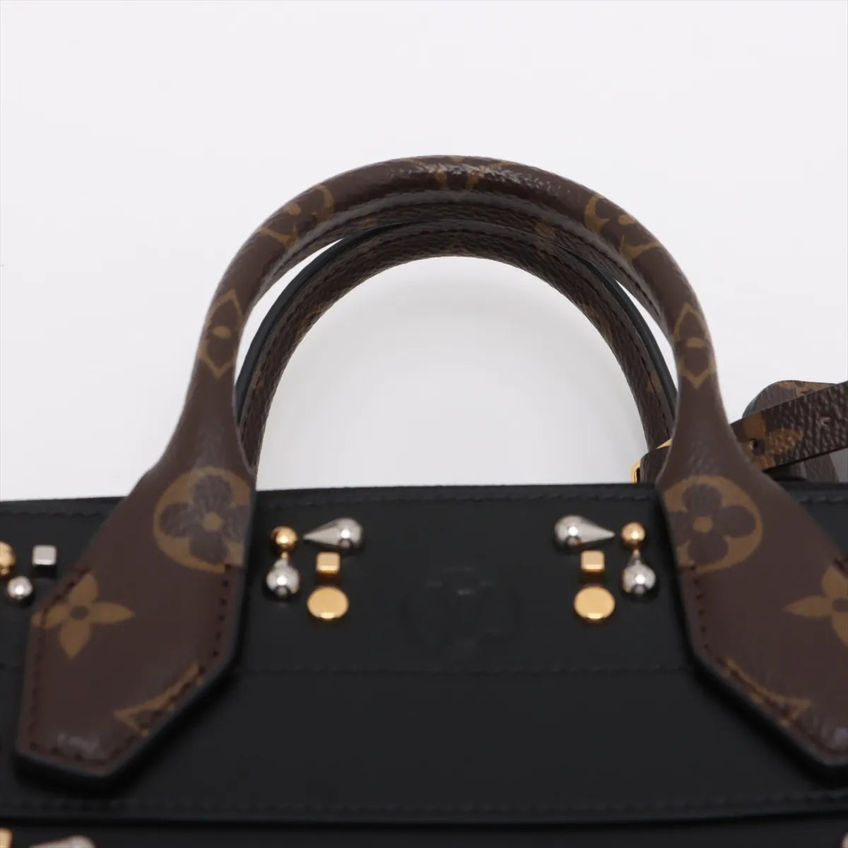 Louis Vuitton Monogram Rhinestone Mini City Steamer Black