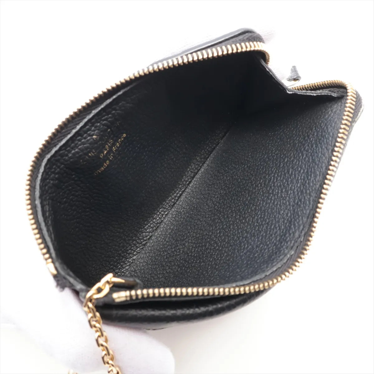 Louis Vuitton Monogram Empreinte Carte Recto Verso Black