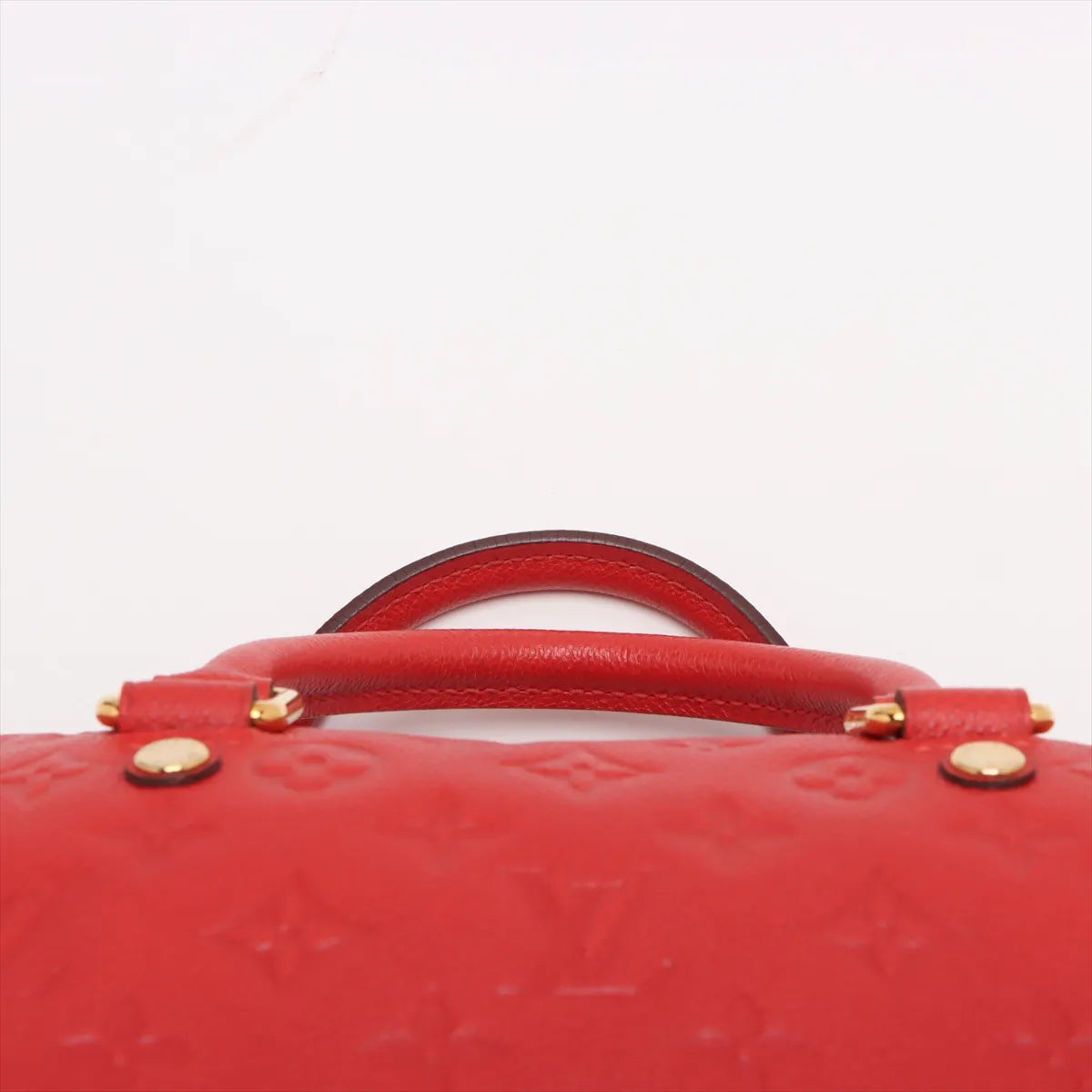 Louis Vuitton Monogram Empreinte Speedy Bandoulière 25 Red