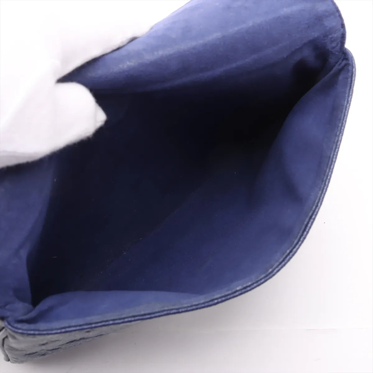 Louis Vuitton Monogram Empreinte Twice Shoulder Bag Blue