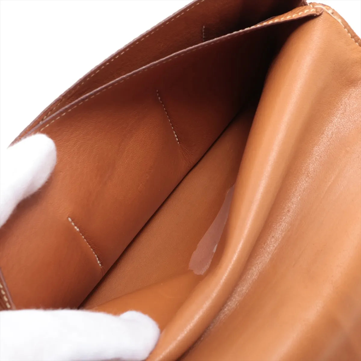 Hermès Dogon GM Wallet Gold