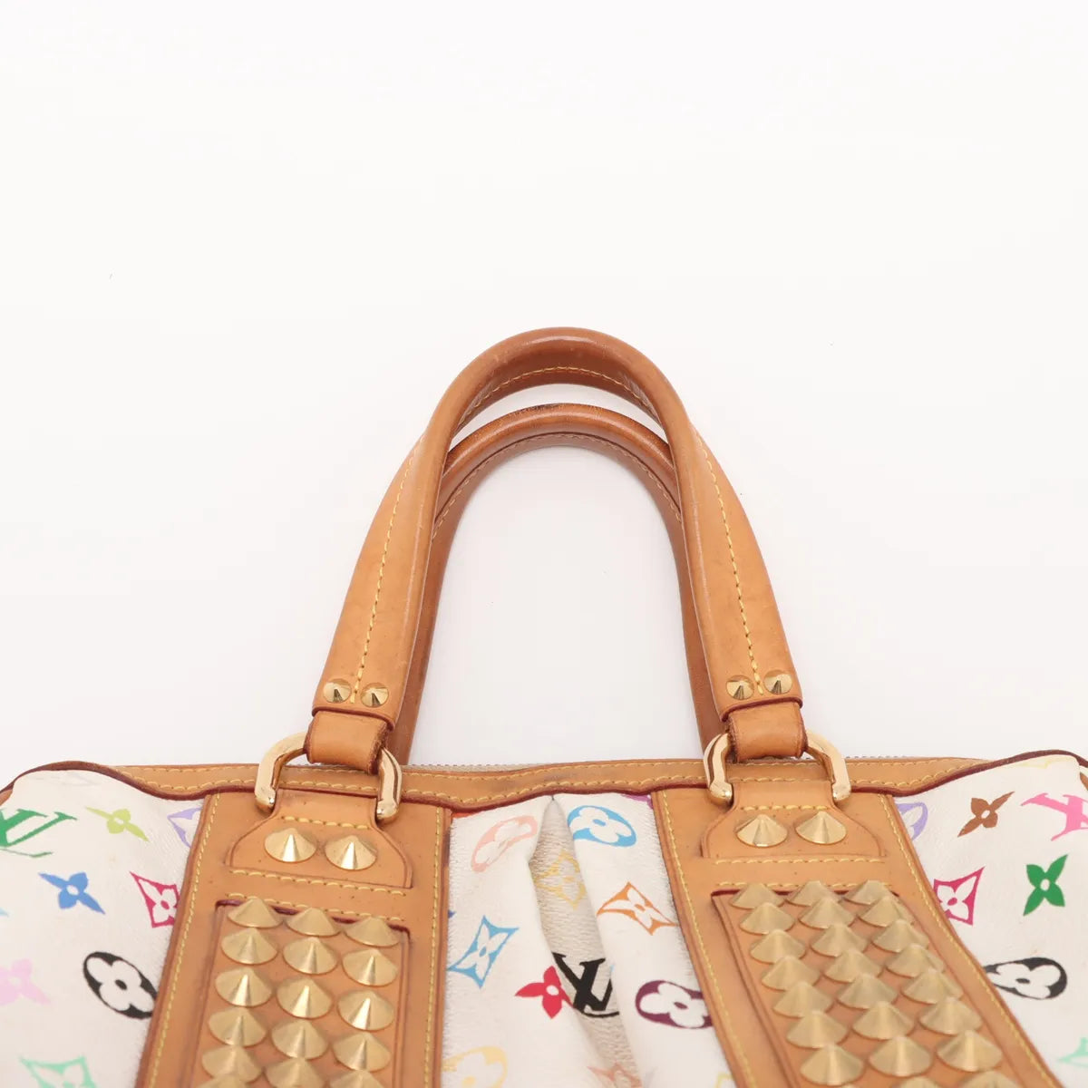 Louis Vuitton Monogram Multicolor Courtney MM White