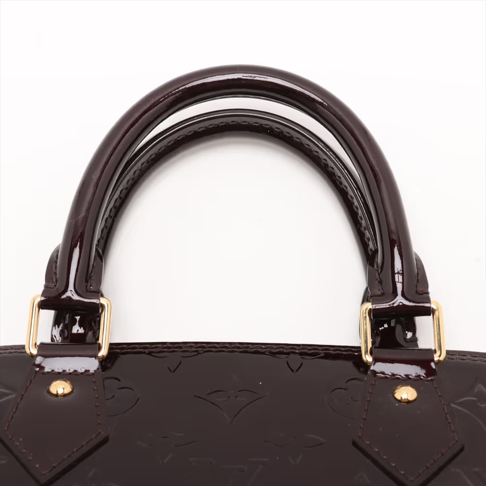 Louis Vuitton Vernis Alma MM Amarante