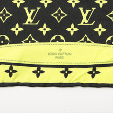 Load image into Gallery viewer, Designer Louis Vuitton Carre Bandanna Monogram Confidential Square 45 Yellow