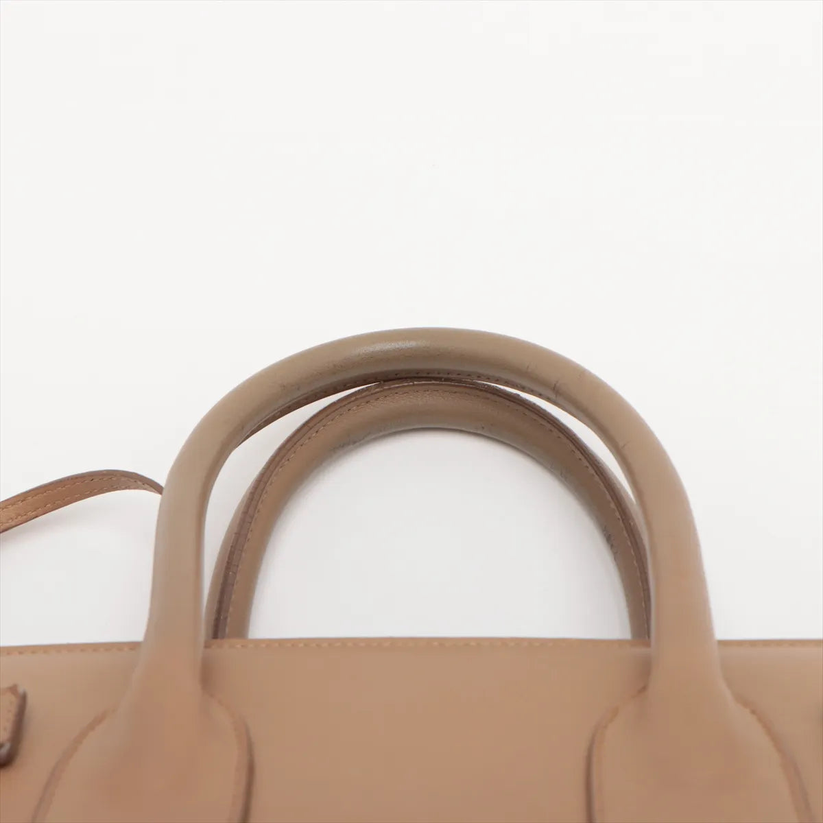 Balenciaga Sac de Jour Leather Two-Way Shoulder Bag Beige